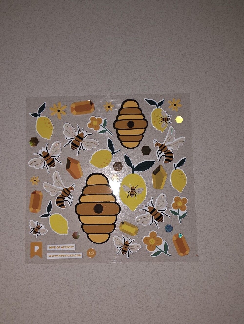 Pipsticks Stickers 4 Sheets Included - Picture 4 of 5